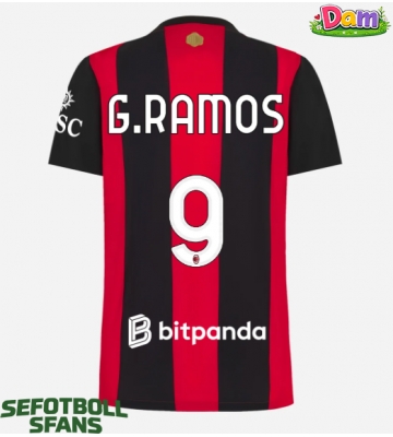 AC Milan Goncalo Ramos #9 Hemmatröja Kvinnor 2026-27 Kortärmad